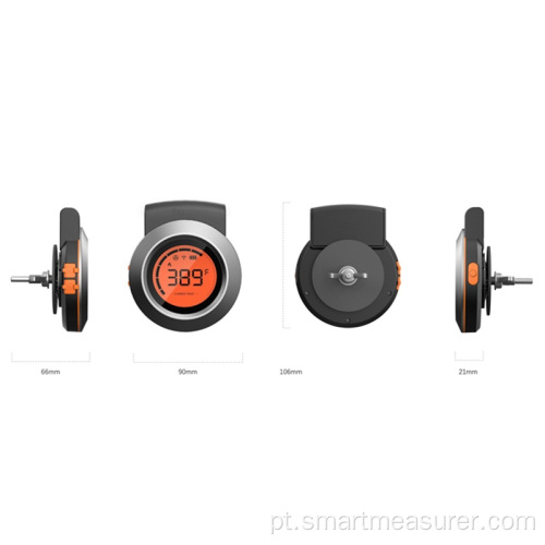 Smart Cooking Thermometer Termômetro de carne Bluetooth